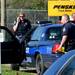 Ann Arbor police work the scene outside of Penske Truck Rental where a vehicle and body were found Thursday. Melanie Maxwell I AnnArbor.com